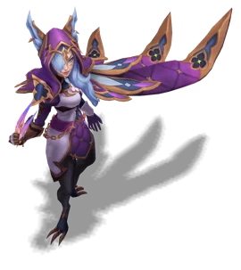 Broken Covenant Xayah (Tanzanite)