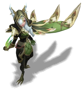 Broken Covenant Xayah (Peridot)