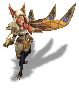 Broken Covenant Xayah (Citrine)