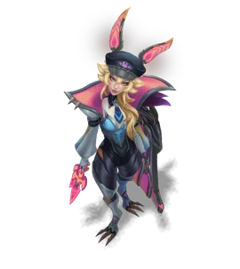 Battle Bat Xayah (Rose Quartz)