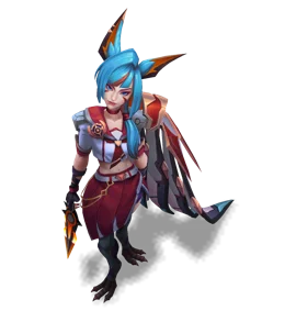 Battle Academia Xayah (Ruby)