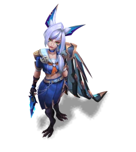 Battle Academia Xayah (Sapphire)