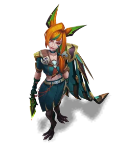 Battle Academia Xayah (Emerald)