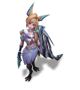 Battle Academia Xayah (Pearl)