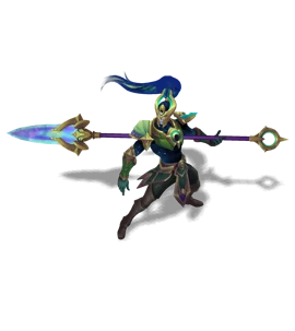 Cosmic Defender Xin Zhao (Emerald)