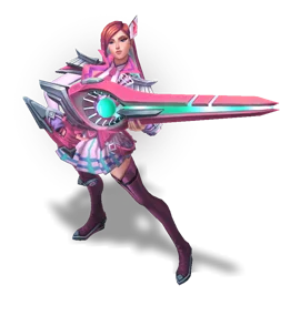 Battle Academia Caitlyn (Rose Quartz)