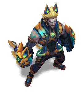 Battle Wolf Sylas (Citrine)