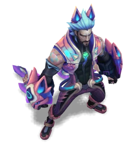 Battle Wolf Sylas (Rose Quartz)
