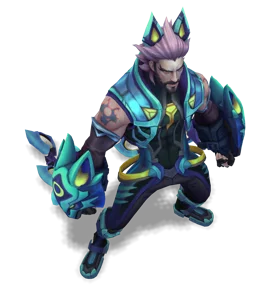 Battle Wolf Sylas (Turquoise)