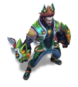 Battle Wolf Sylas (Emerald)