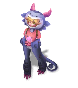 Cosplayer Neeko (Obsidian)