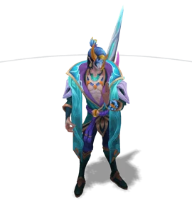 Spirit Blossom Aphelios (Turquoise)