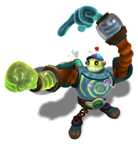 Bubble Bash Blitzcrank (Turquoise)