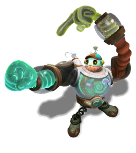 Bubble Bash Blitzcrank (Pearl)