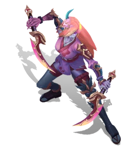 Blood Moon Katarina (Rose Quartz)