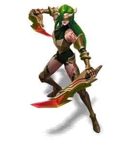 Chosen of the Wolf Katarina (Emerald)