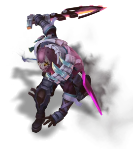 PsyOps Pyke (Rose Quartz)