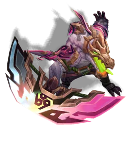 Inkshadow Renekton (Rose Quartz)