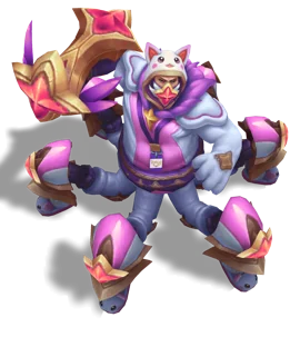 Pajama Guardian Cosplay Urgot (Rose Quartz)