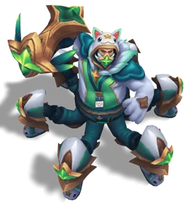 Pajama Guardian Cosplay Urgot (Emerald)