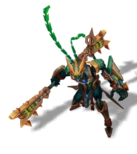 Mecha Kingdoms Wukong (Emerald)