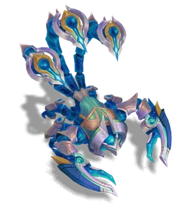 Cosmic Sting Skarner (Aquamarine)