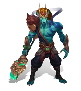 Lunar Guardian Nasus (Turquoise)
