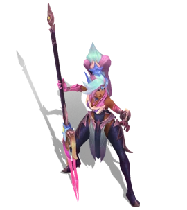 Dawnbringer Nidalee (Rose Quartz)