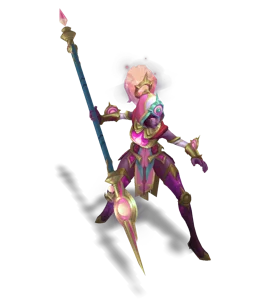 Cosmic Huntress Nidalee (Rose Quartz)