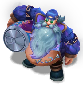 Music Fan Gragas (Sapphire)