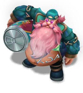 Music Fan Gragas (Turquoise)