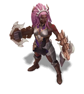 Chosen of the Wolf Ambessa (Rose Quartz)