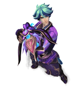 Porcelain Protector Ezreal (Tanzanite)