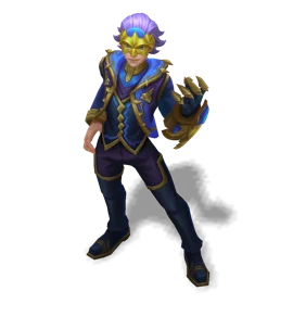 Masque of the Black Rose Ezreal (Sapphire)