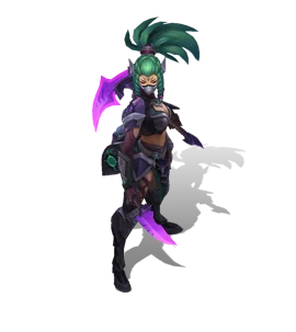 Headhunter Akali (Tanzanite)