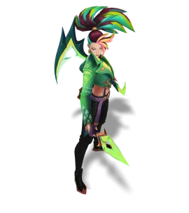 K/DA ALL OUT Akali (Peridot)
