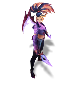 K/DA ALL OUT Akali (Tanzanite)