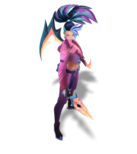 K/DA ALL OUT Akali (Rose Quartz)