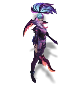 Crime City Nightmare Akali (Rose Quartz)
