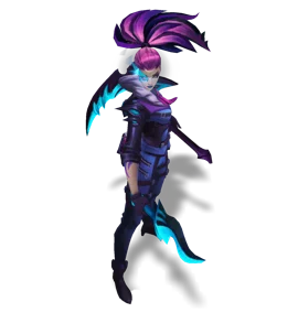 Crime City Nightmare Akali (Sapphire)