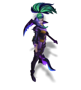 Crime City Nightmare Akali (Tanzanite)