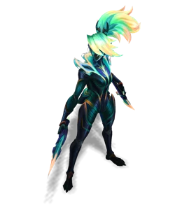 Empyrean Akali (Turquoise)