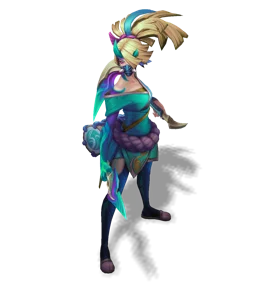Spirit Blossom Akali (Turquoise)