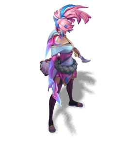 Spirit Blossom Akali (Rose Quartz)