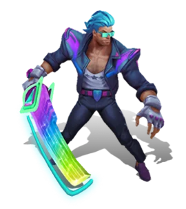 Demacia Vice Garen (Neon Noir)