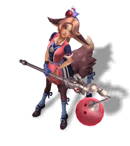 Bowling League Lillia (Rose Quartz)