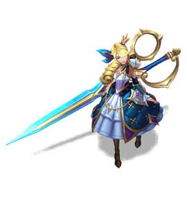 Battle Queen Gwen (Sapphire)
