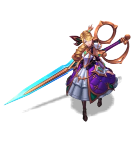 Battle Queen Gwen (Tanzanite)