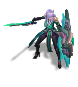 Battle Academia Leona (Turquoise)