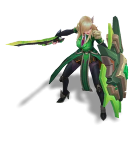 Battle Academia Leona (Emerald)